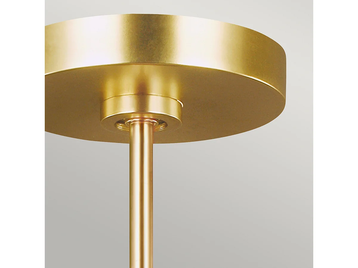 Elstead Carter 1 ljushänge, stil A, matt vit, E27