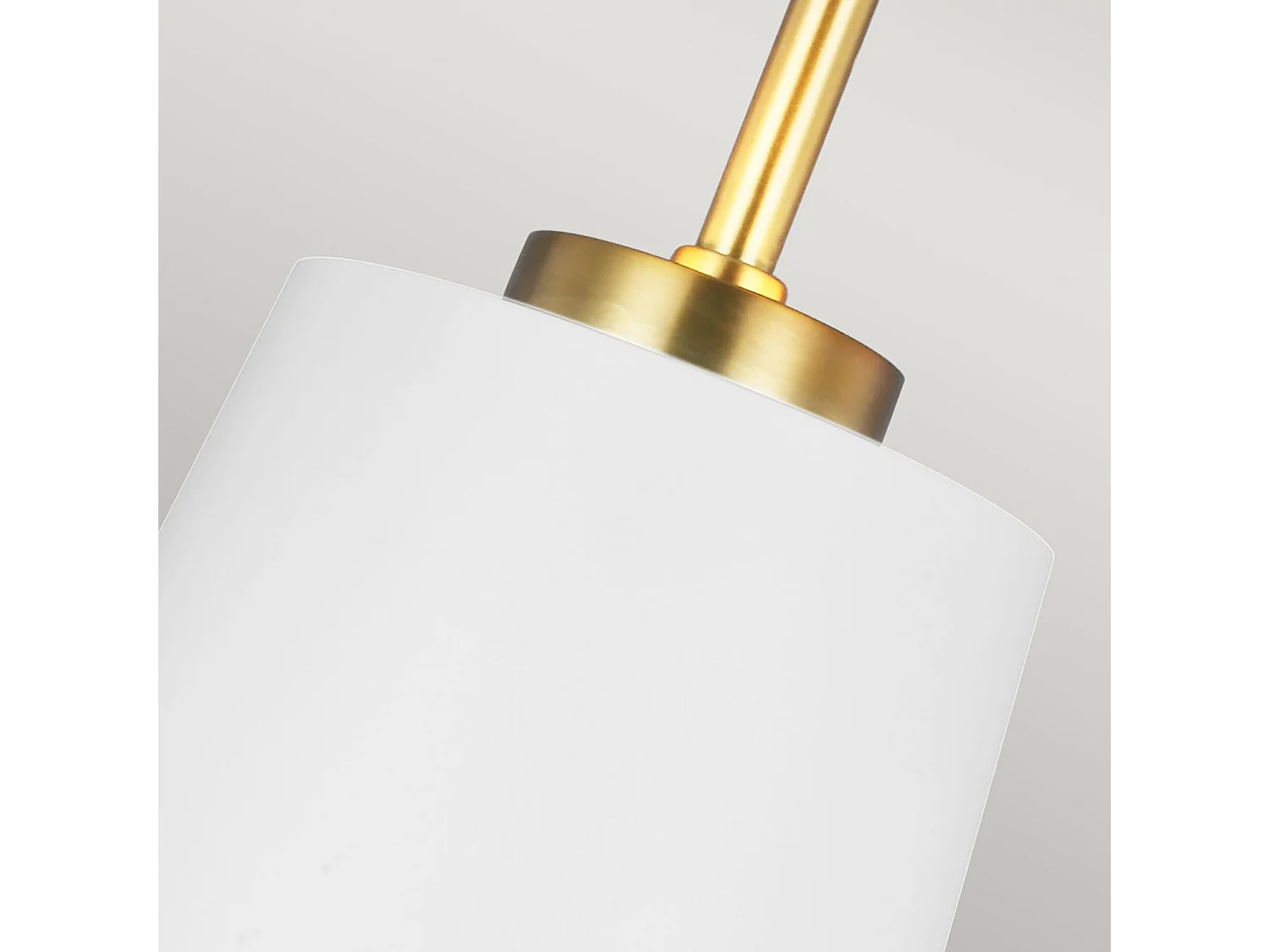 Elstead Carter 1 ljushänge, stil A, matt vit, E27