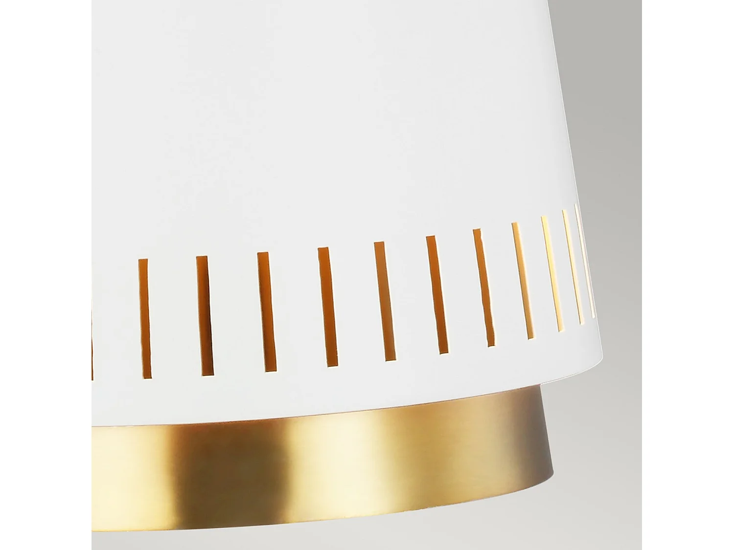 Elstead Carter 1 ljushänge, stil A, matt vit, E27