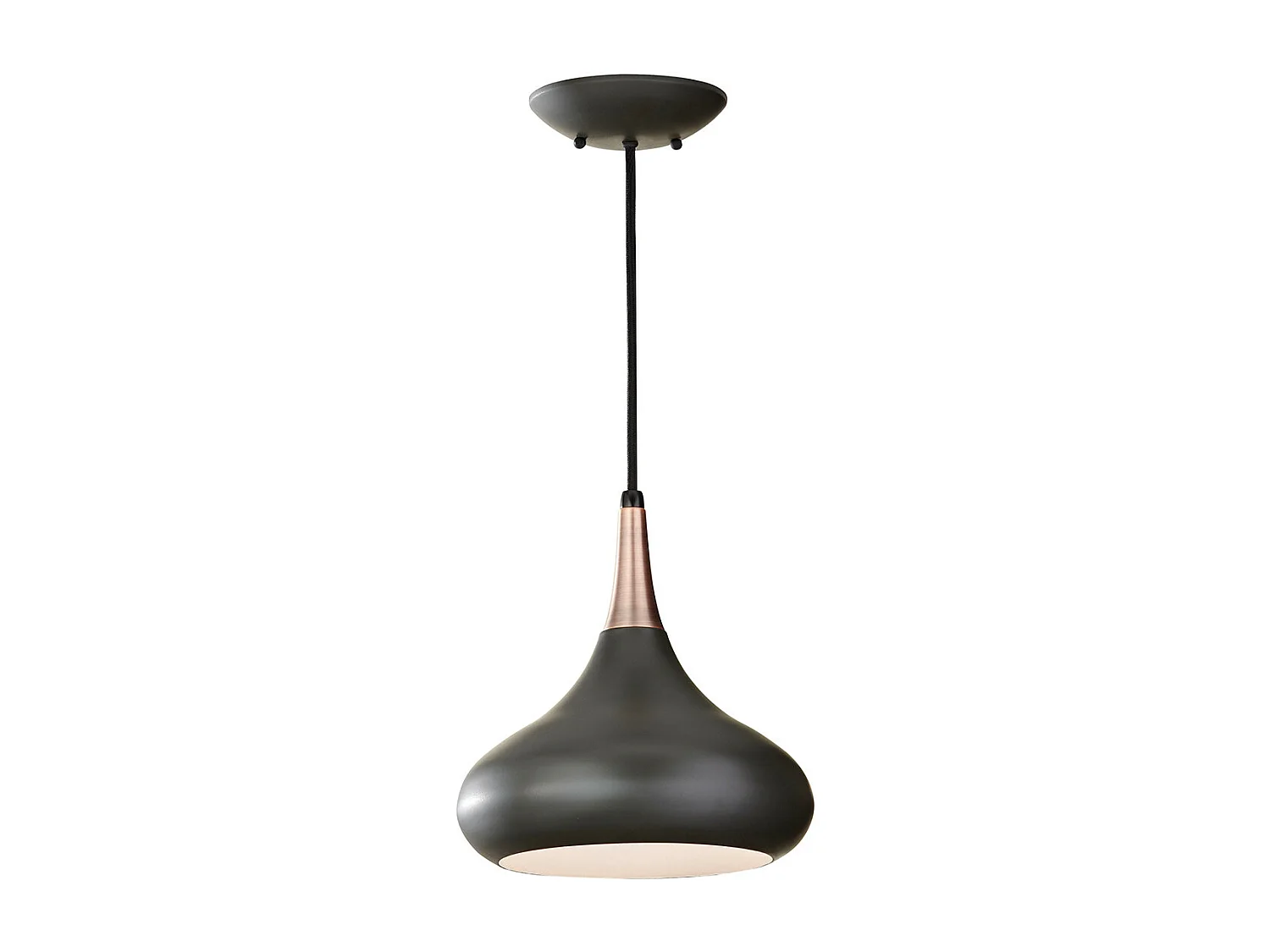 Elstead Beso - Sospensione a soffitto a cupola a 1 luce Bronzo scuro, E27