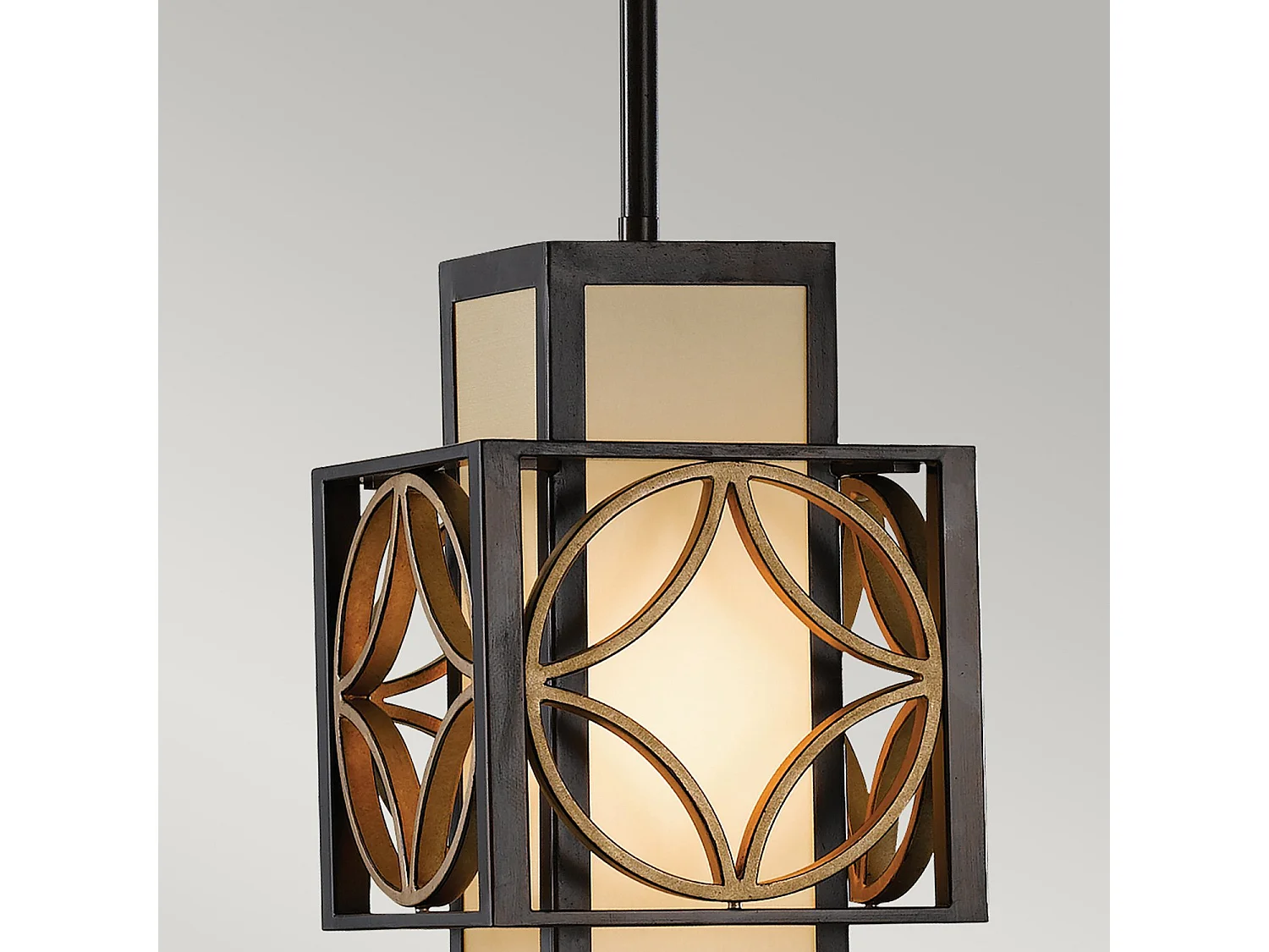 Elstead Remy - 1 Lichtdeckenanhänger Gold, Bronze, E27