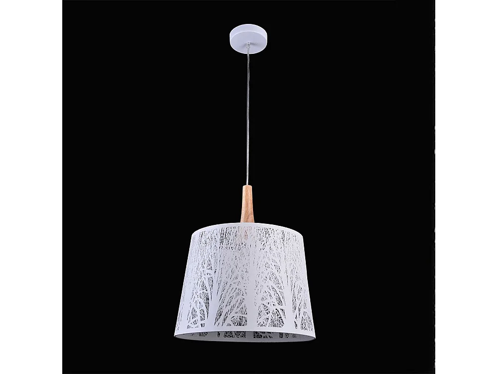 Lantern Lámpara Colgante Techo Dome Blanco, 1 Luz, E27