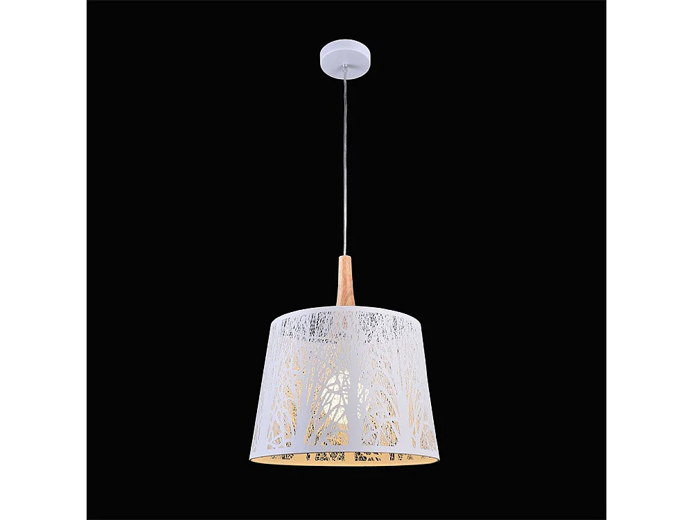 Lantern Lámpara Colgante Techo Dome Blanco, 1 Luz, E27