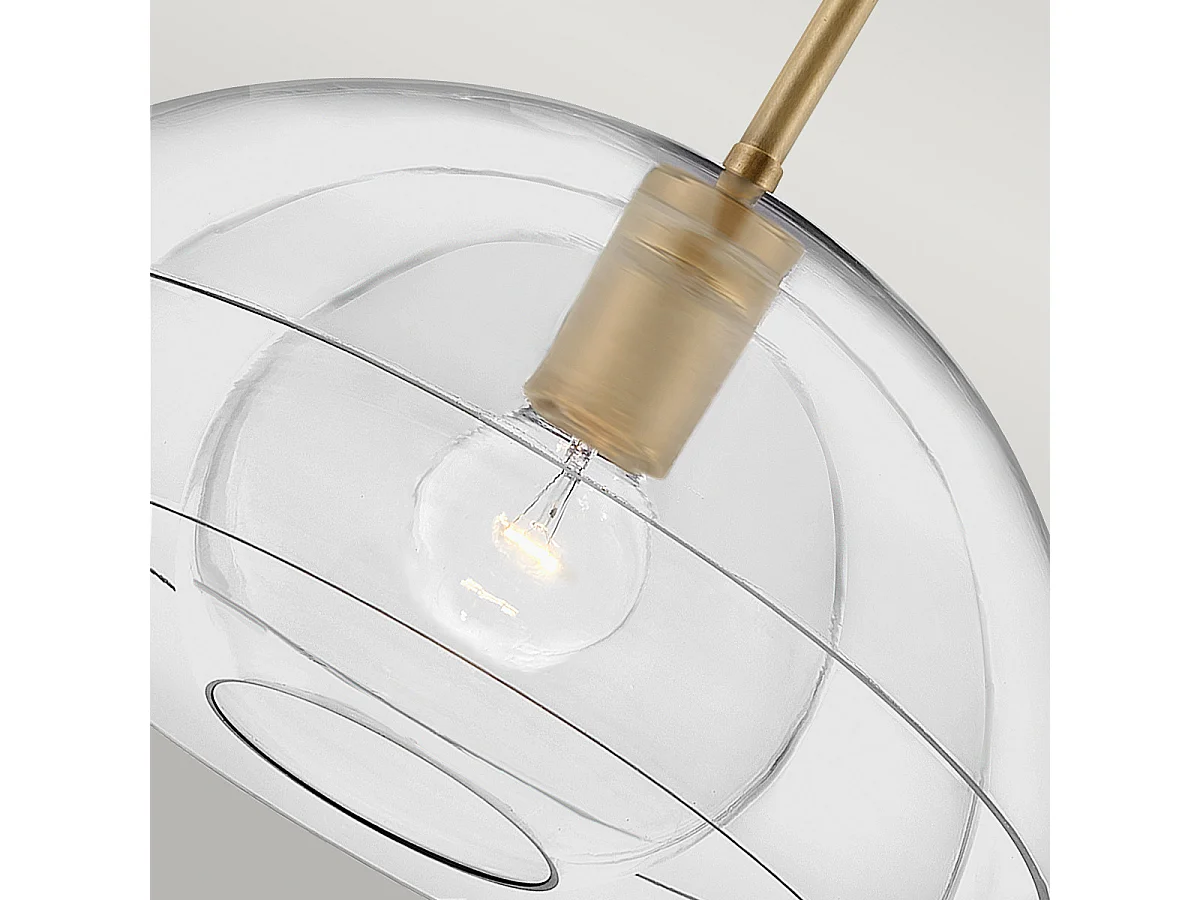 Elstead Hinkley Lotus Kupol taklampa Heritage Mässing