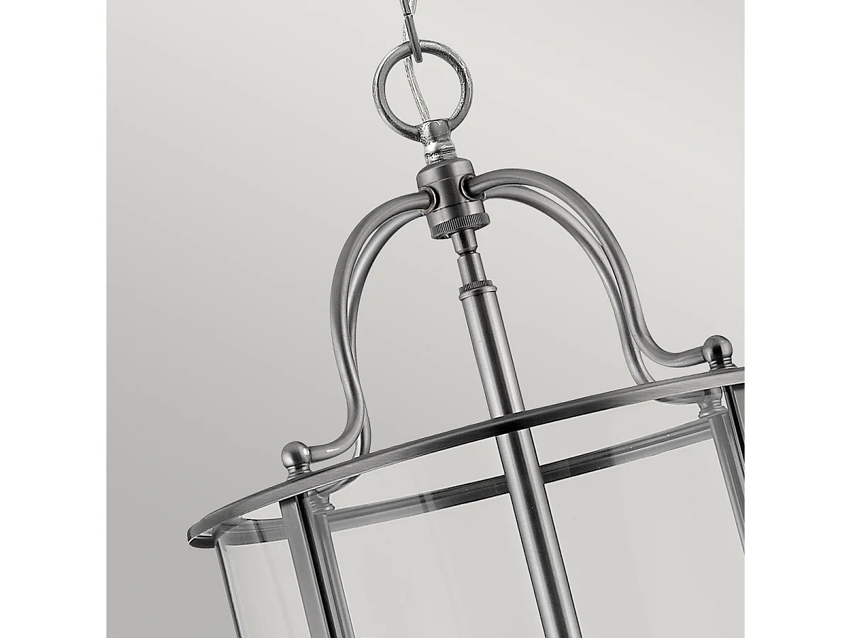 Elstead Gentry - Lanterna da soffitto a 6 luci grande in peltro, attacco E14