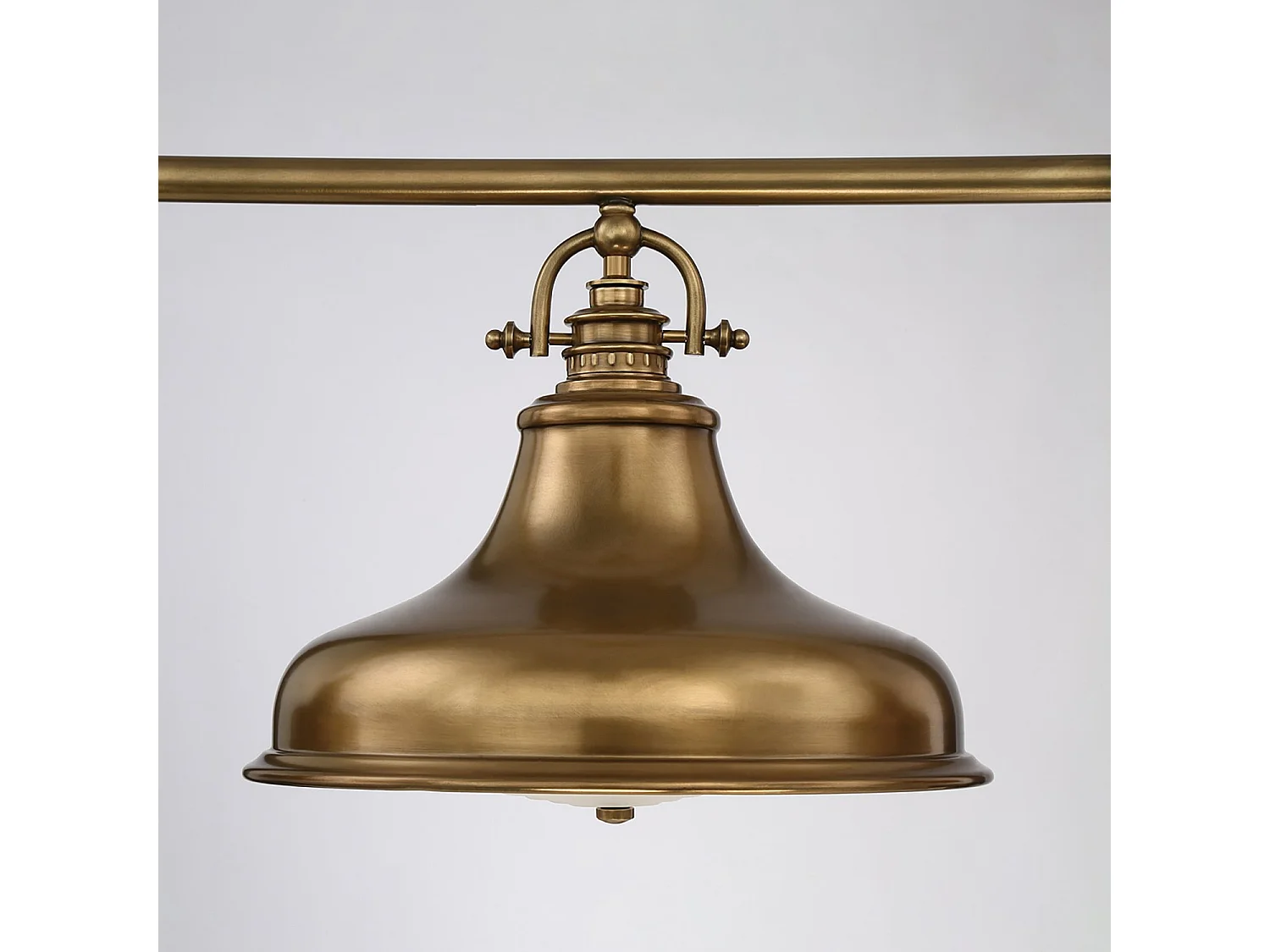 Elstead Emery - 3 licht Pendelleiste Kronleuchter licht Weathered Brass, E27