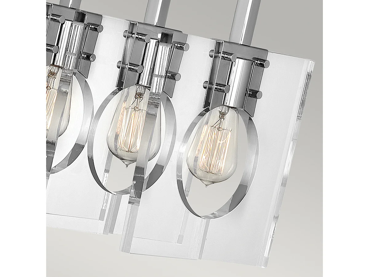 Ludlow Lisa McDennon by Hinkley 8 licht Pendelleuchte Nickel poliert