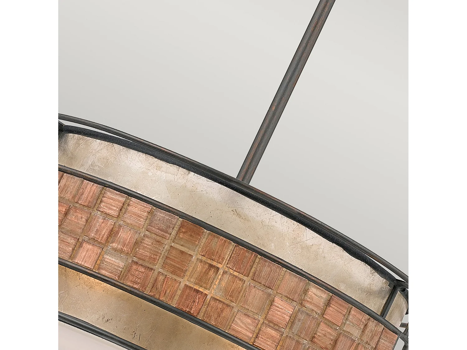 Elstead Laguna 4 Lätt takhänge renässanskoppar, E27