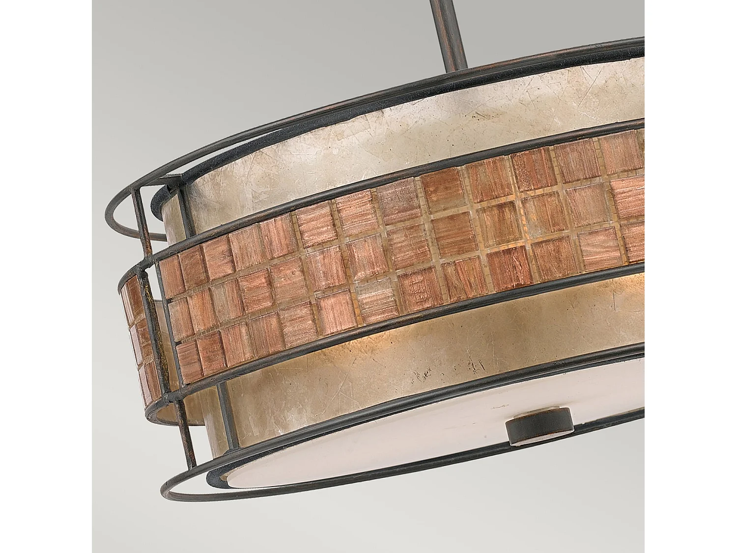 Elstead Laguna 4 Lätt takhänge renässanskoppar, E27