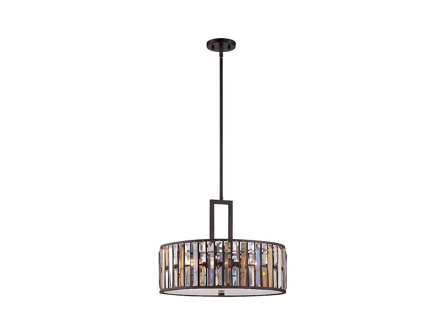 Elstead Gemma Suspension à 3 ampoules au fini bronze vintage, E27