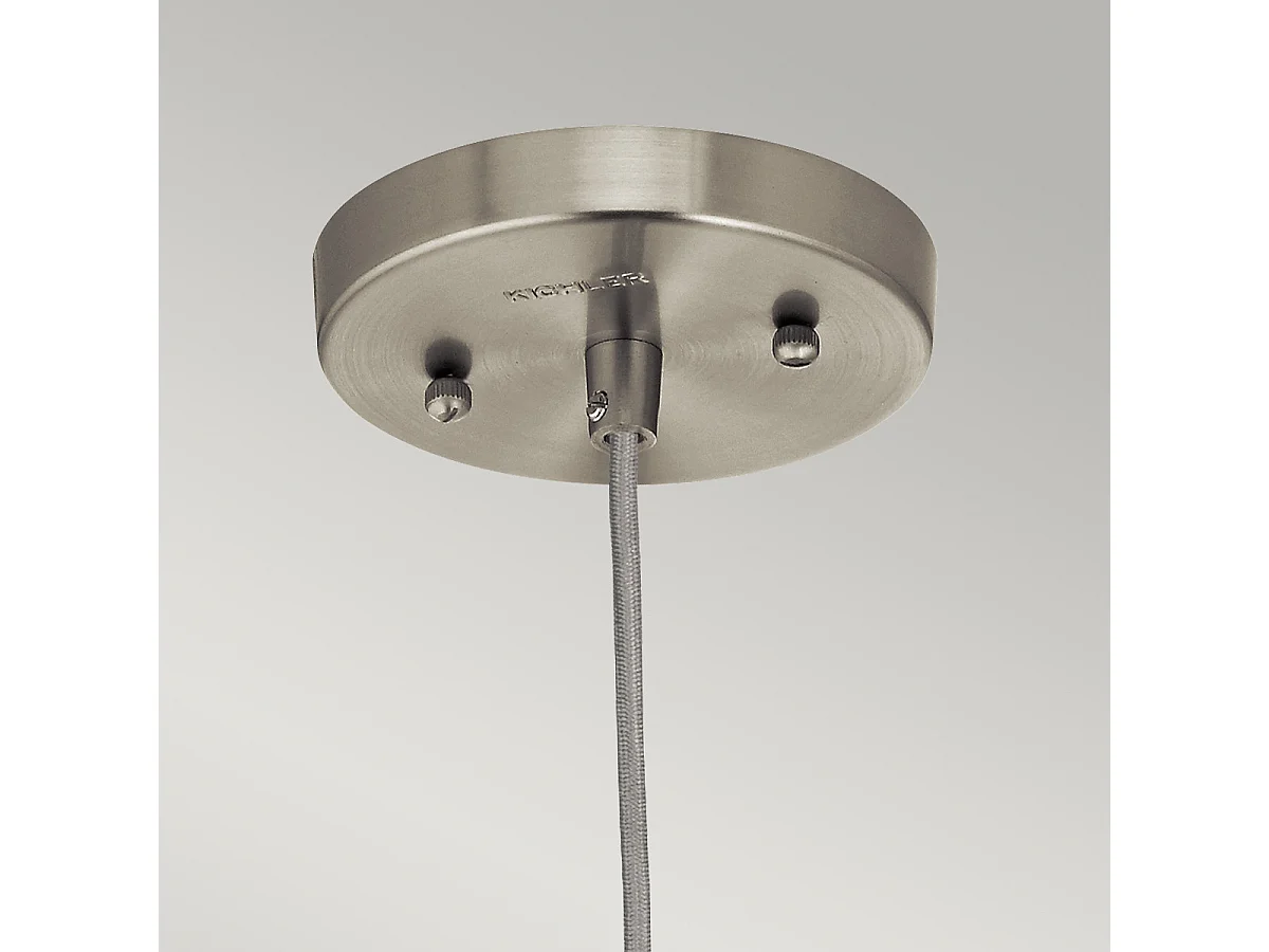 Elstead Riviera 1 Lichtanhänger, Nickel gebürstet, E27