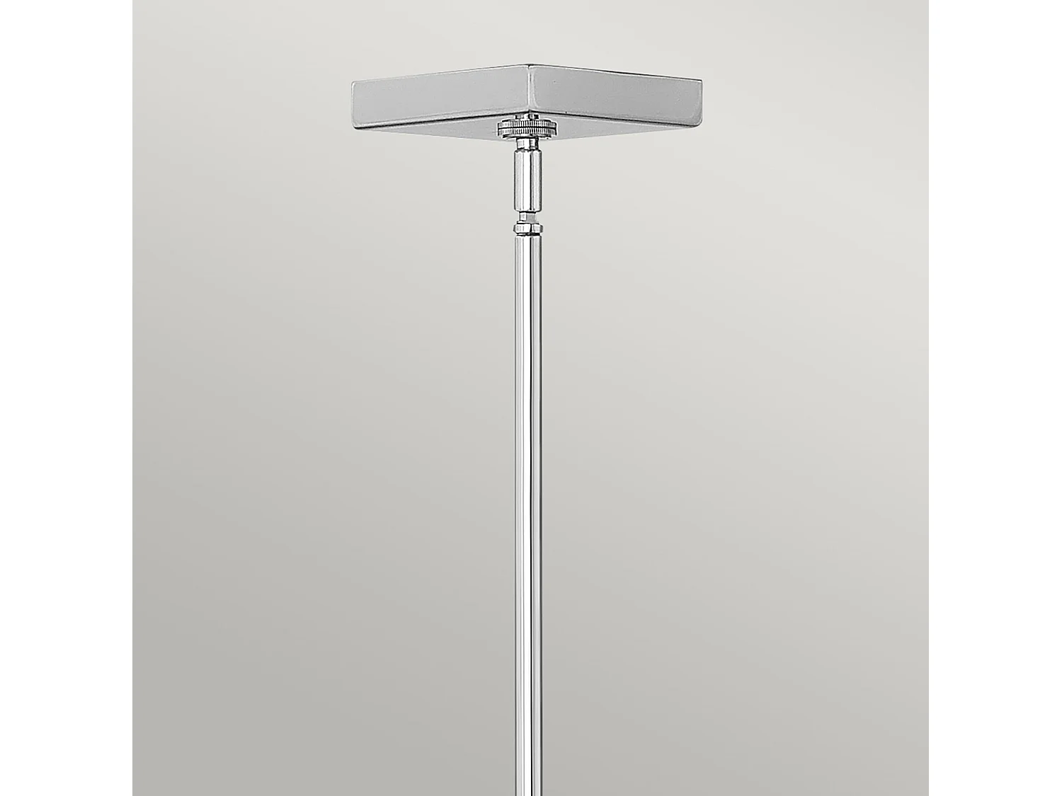 Lampadario Contemporaneo Ensemble Acciaio Nichel Lucido 5 Luci E27