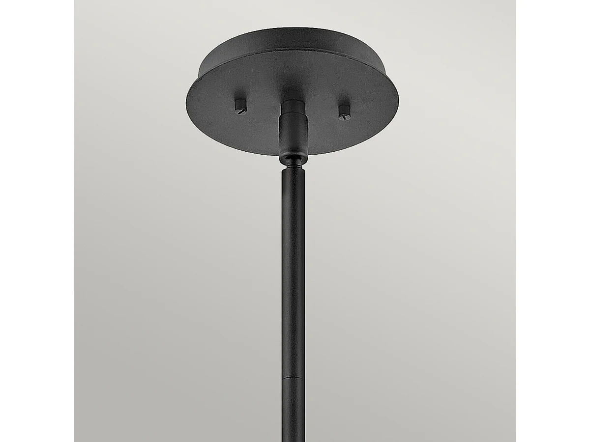 Elstead Hinkley Lotus Dome Pendelleuchte Schwarz