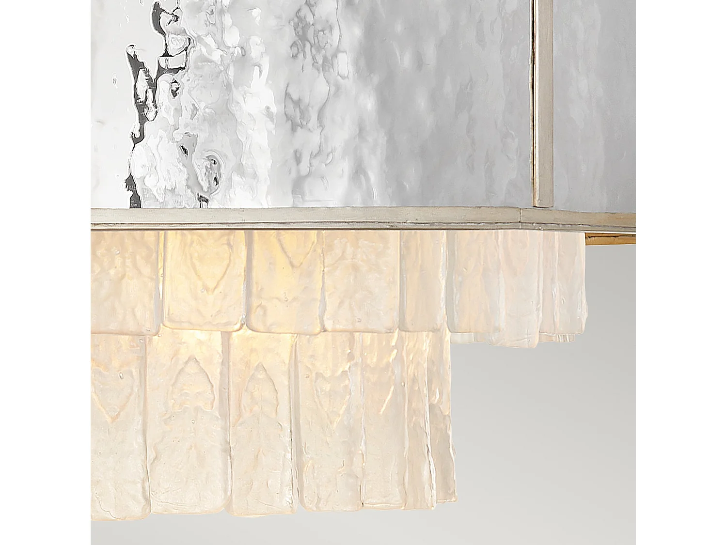 Elstead Hinkley Reverie Plafonnier Suspension Cylindrique Or Champagne