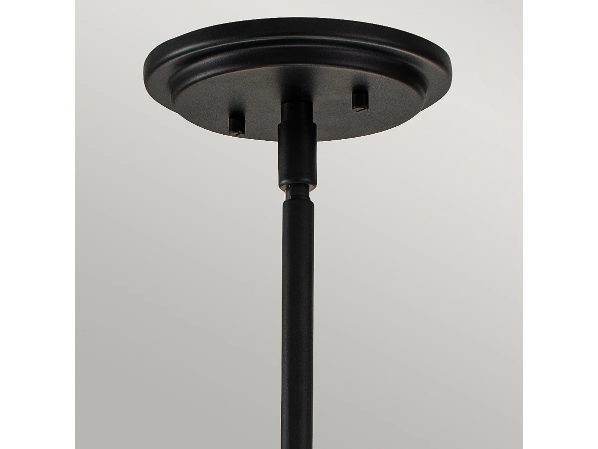 Elstead Hinkley Somerset Globe Pendel-Deckenleuchte Schwarz