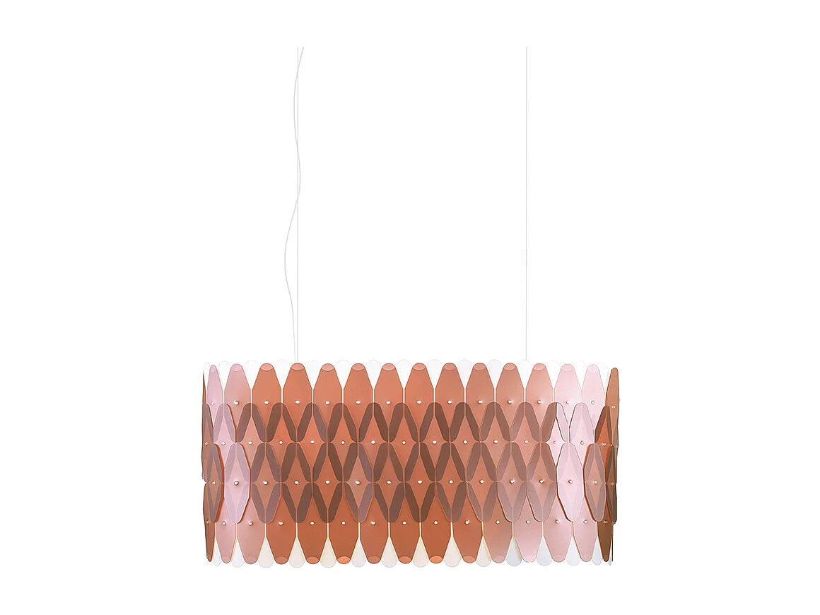 Lampadario Moderno Amanda Polilux ® Rame E Metallo Cromo 6 Luci E27