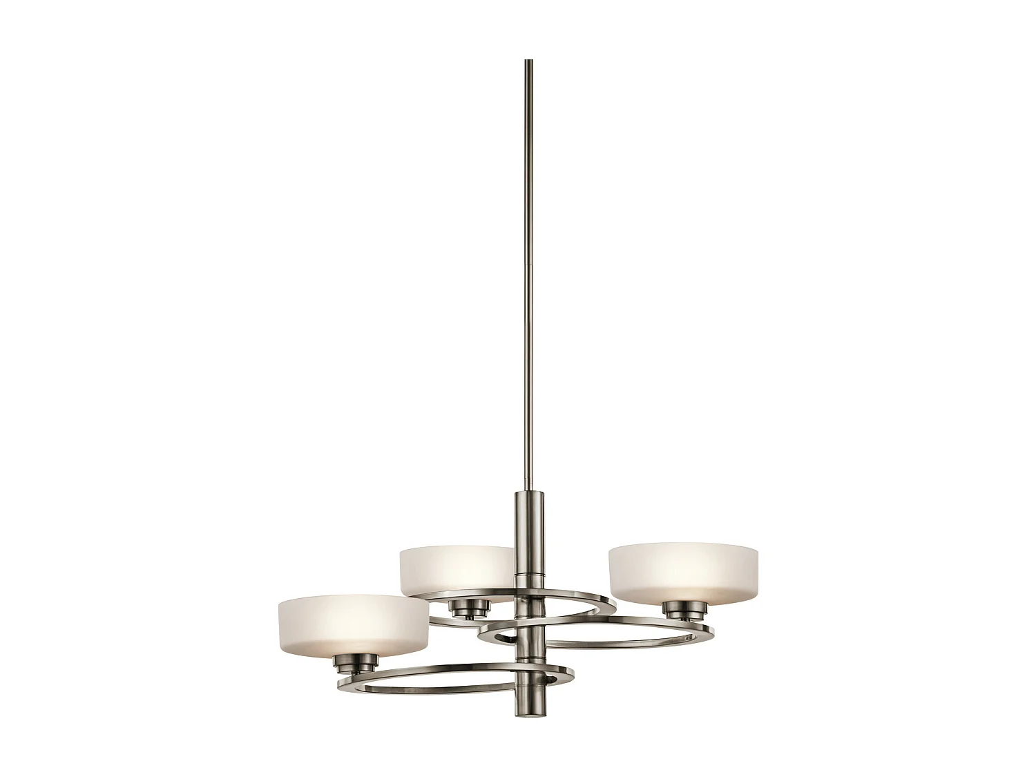 Elstead Aleeka Lustre à bras multiples au fini étain classique à 3 ampoules, G9