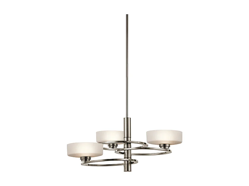 Elstead Aleeka - Lampadario Multi Braccio 3 Luci Finitura Peltro classica, G9