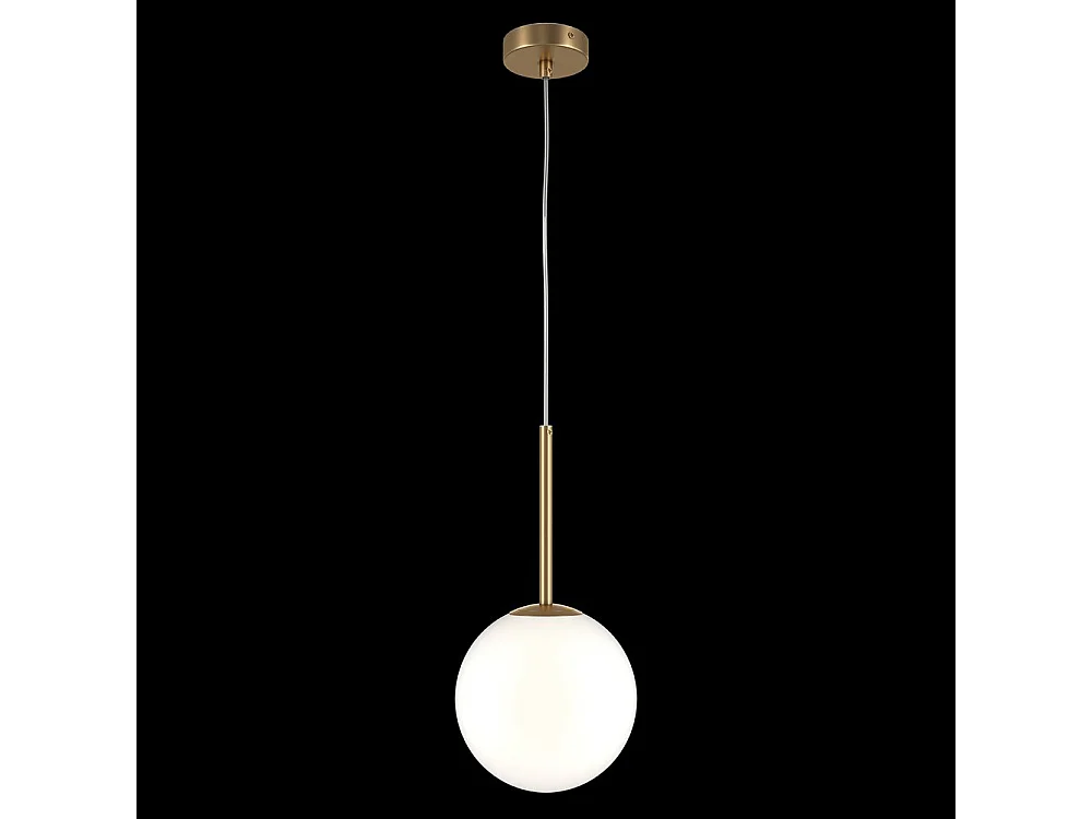 Maytoni Basic form Maytoni Basic Form Grand Plafonnier Globe Moderne Doré E14