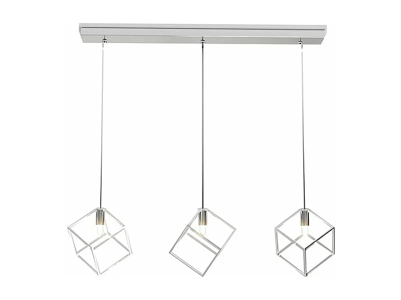 Frame Sospensione Rettangolare 3 Luci