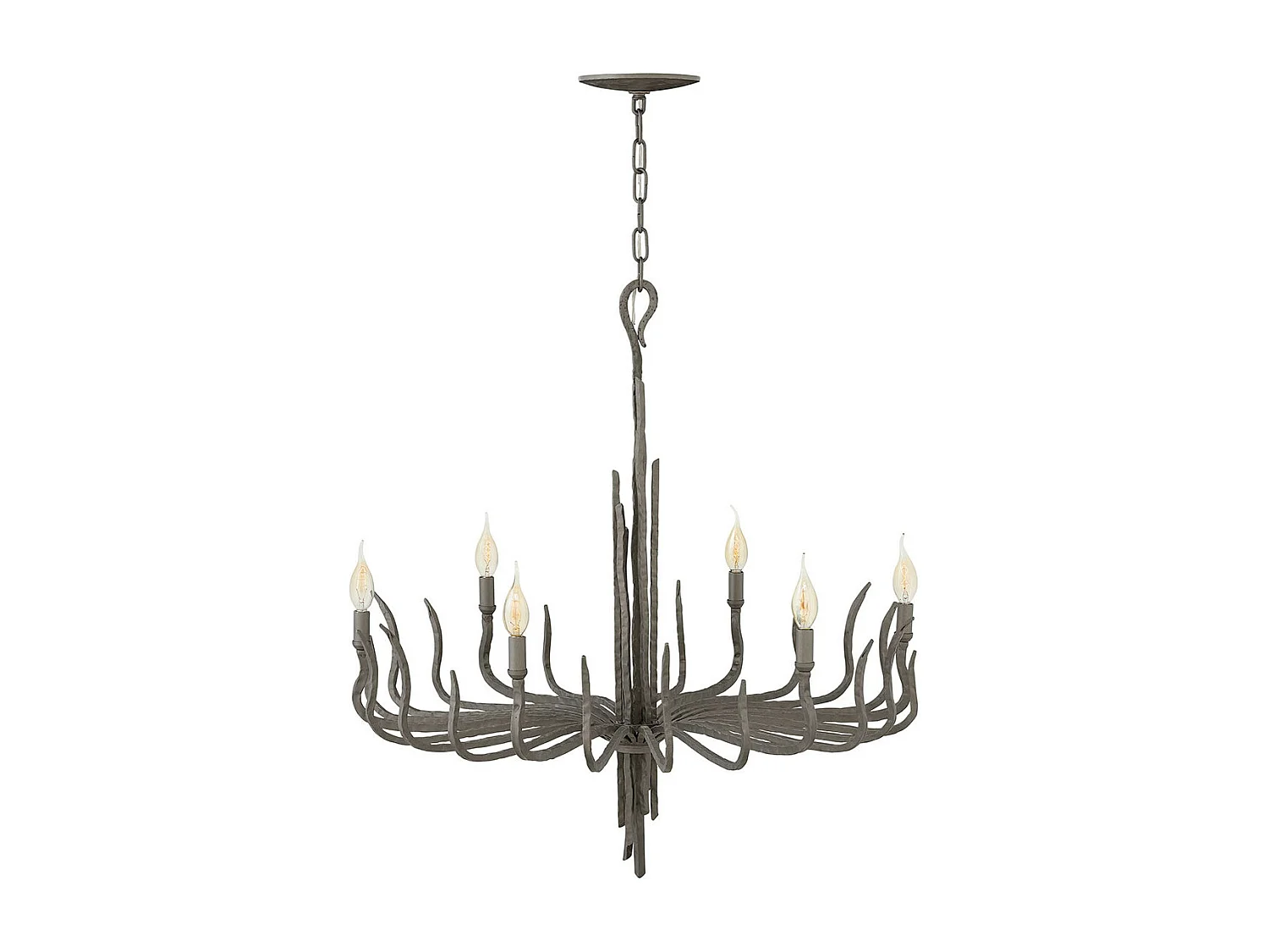 Elstead Spyre 6 ljus ljuskrona bronsfinish, E14