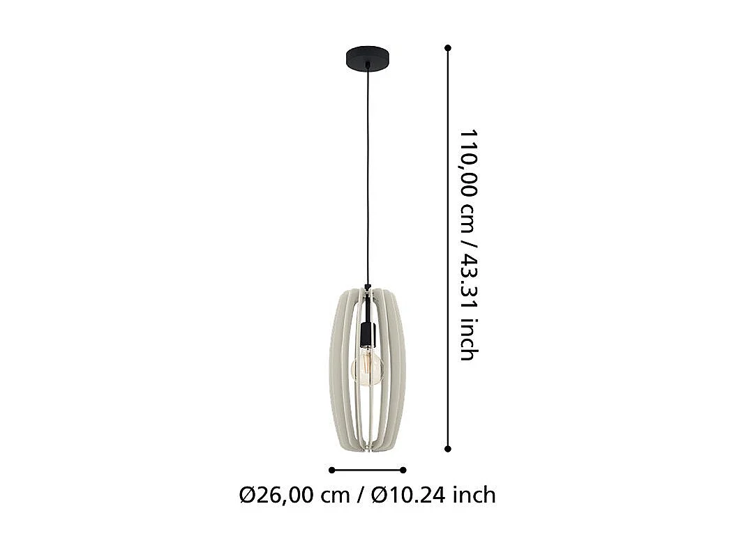 Lampadario Industrial Bajazzara 1 Luce Acciaio Nero Diffusore Grigio