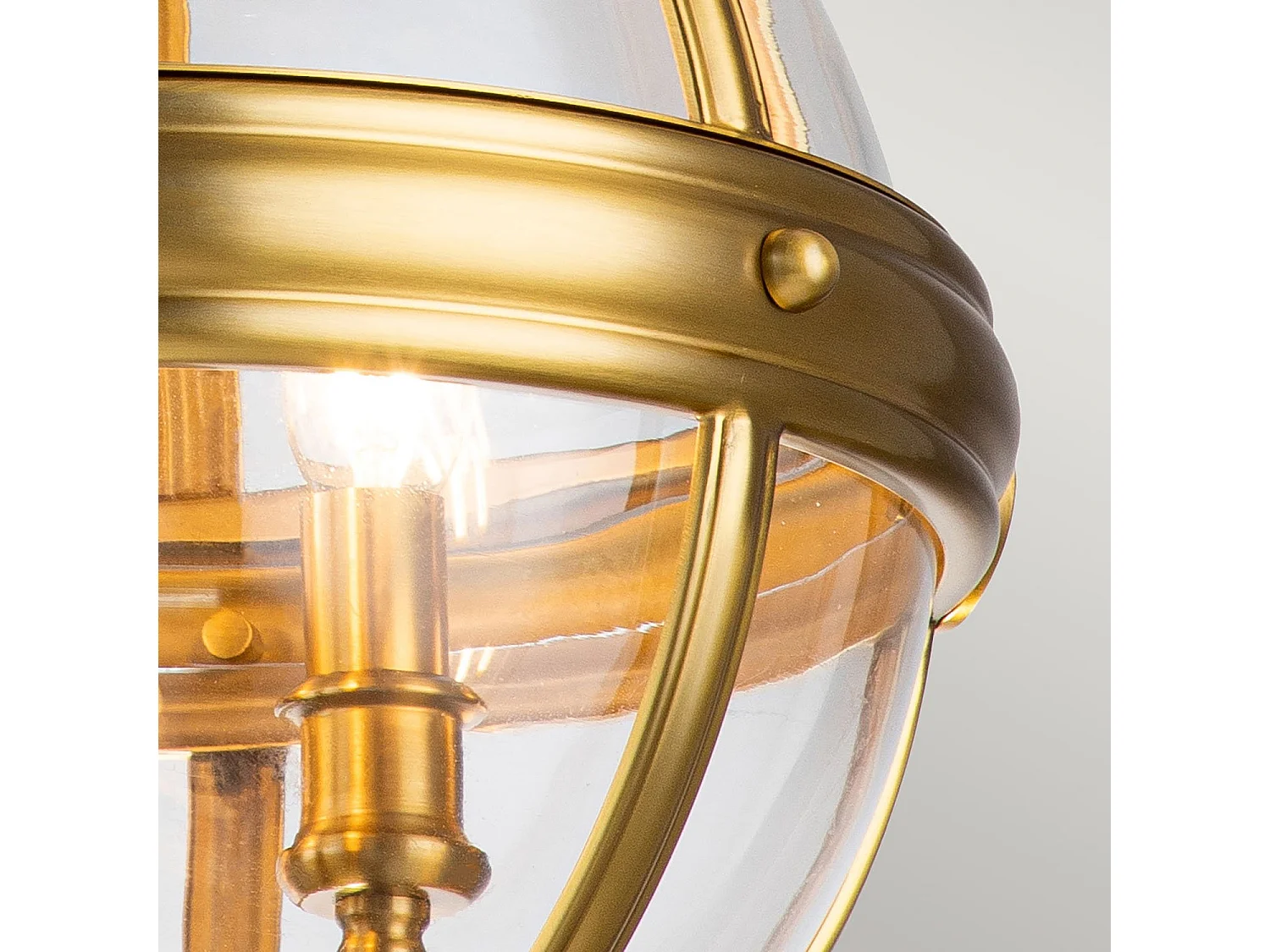 Elstead Feiss Adams Sphärische Pendel-Deckenleuchte Messing brüniert