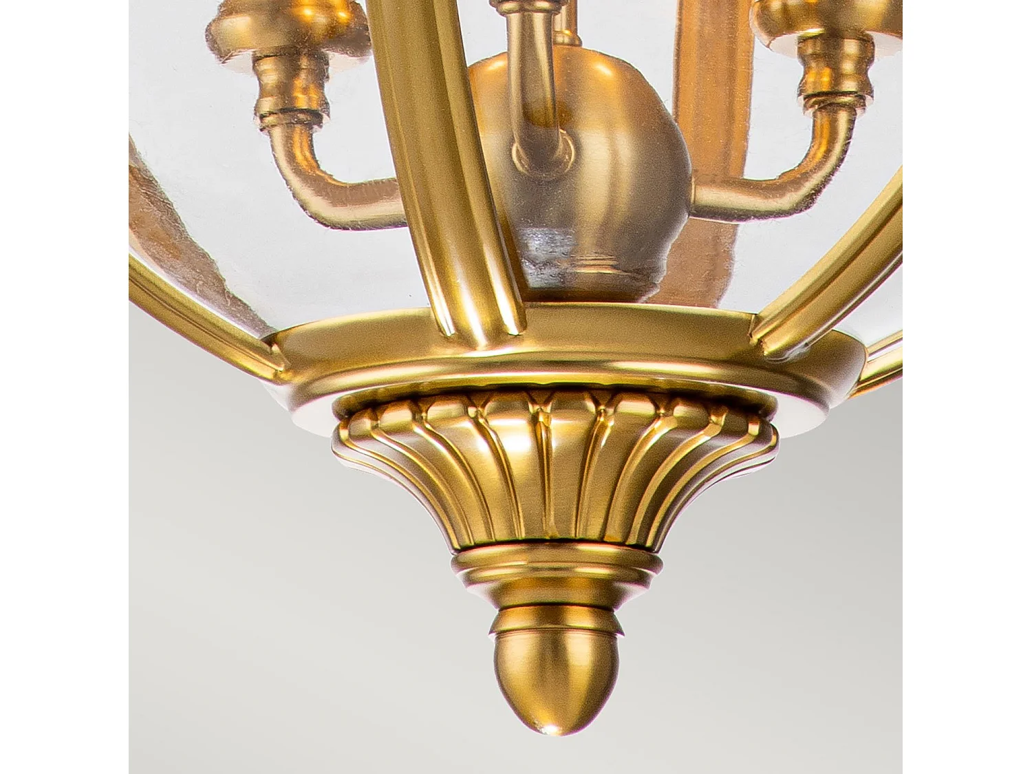 Elstead Feiss Adams Sphärische Pendel-Deckenleuchte Messing brüniert