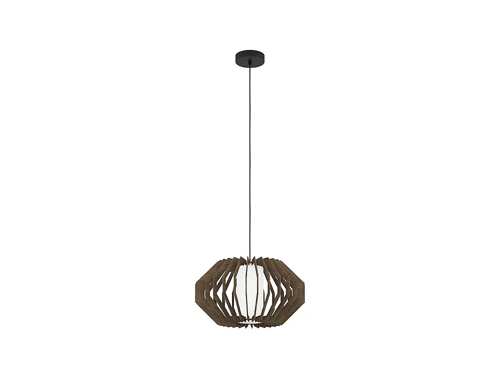 Lampadario Contemporaneo Rusticaria 1 Luce Acciaio Nero