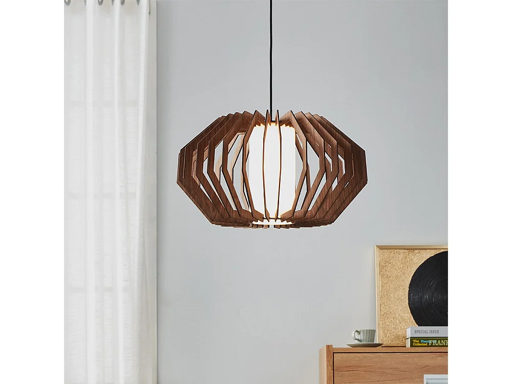 Lampadario Contemporaneo Rusticaria 1 Luce Acciaio Nero