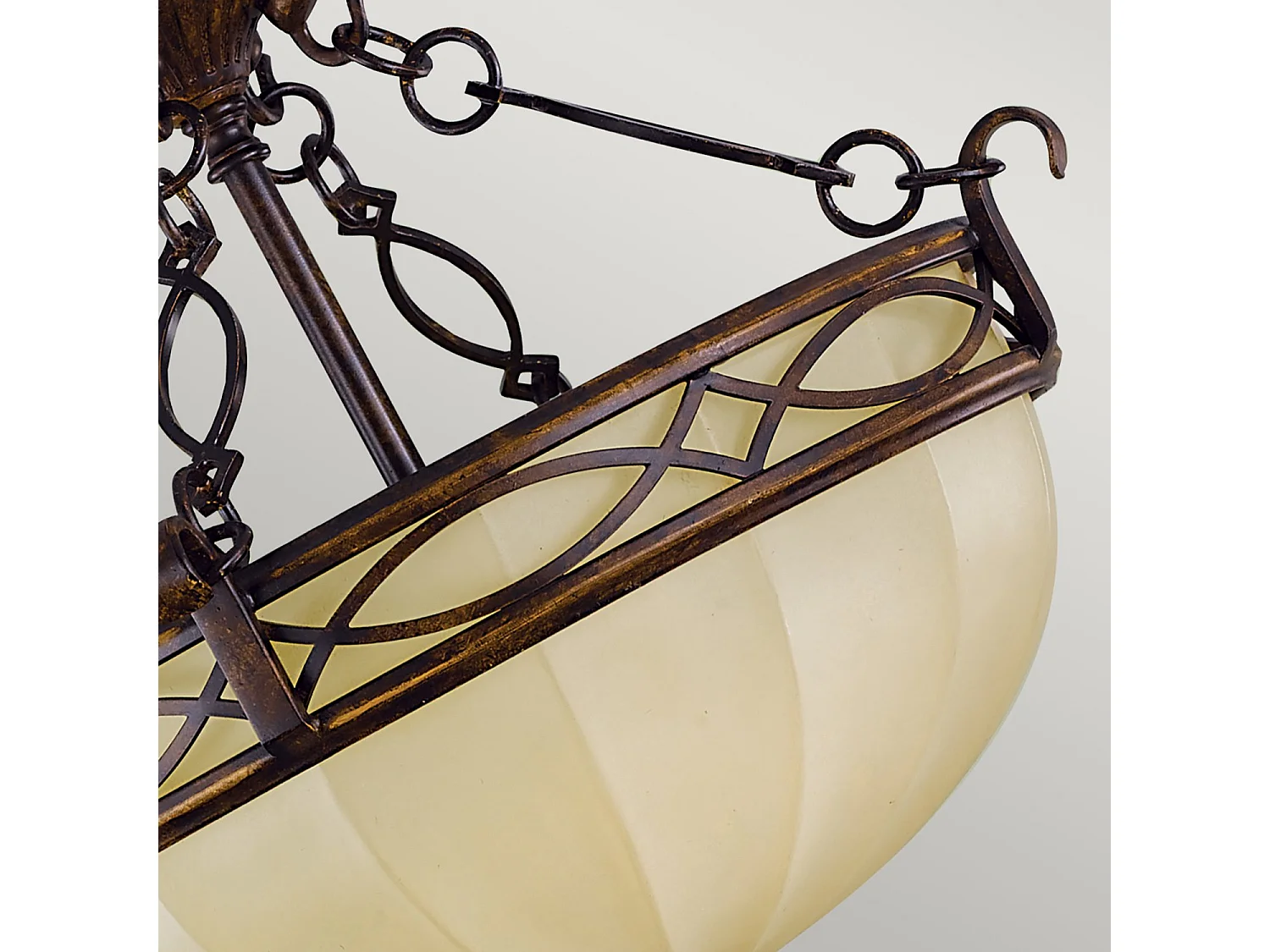 Lampadario Contemporaneo Catena Drawing Room Acciaio Noce Vetro 2 Luci E27