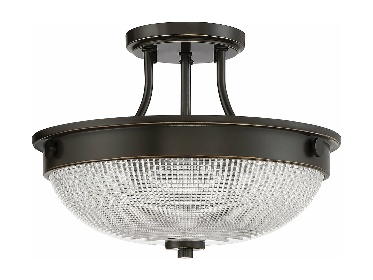 Elstead Mantle - 2 licht Semi-Flush - Palladio Bronze, E27