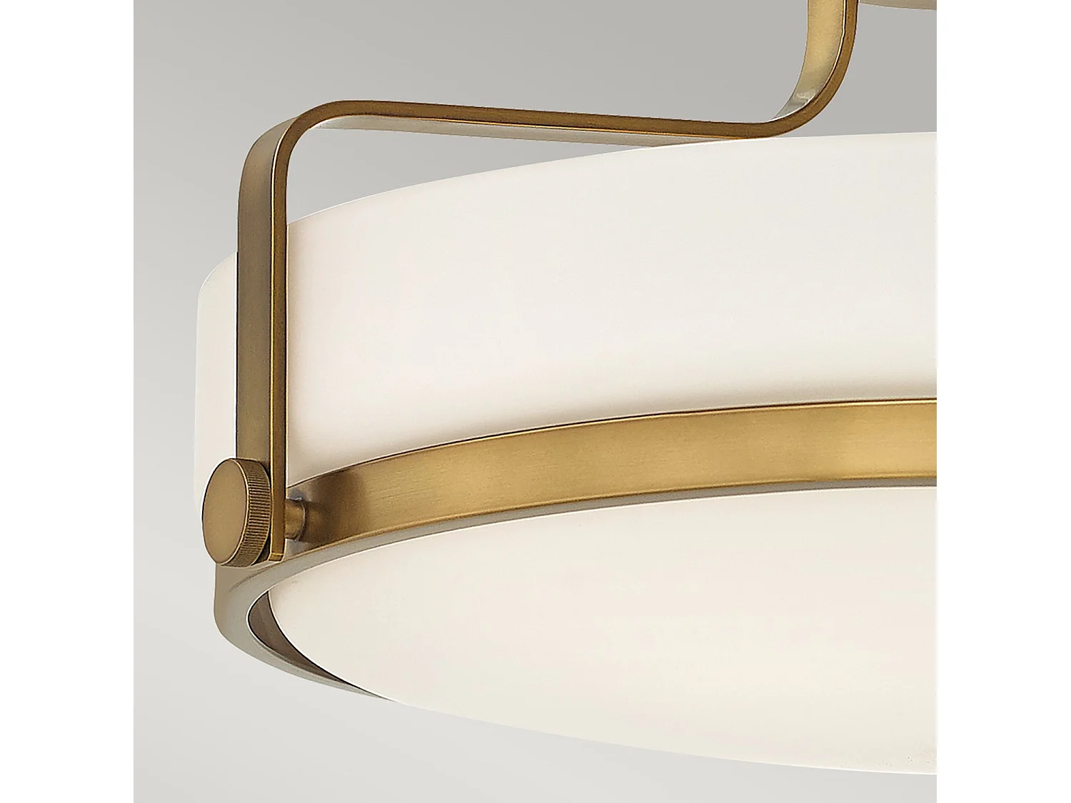 Elstead Griffin - Plafoniera a 4 luci semi filo Cromo lucido, attacco E27