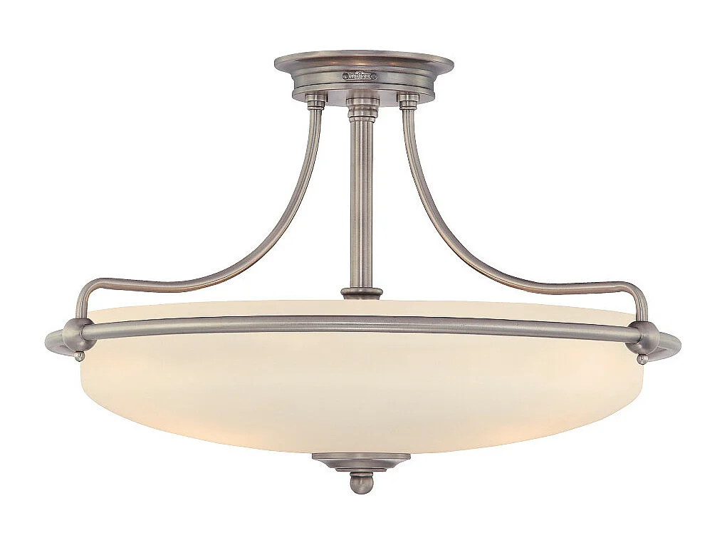 Elstead Griffin - 4 licht Semi Flush Deckenleuchte Chrom poliert, E27