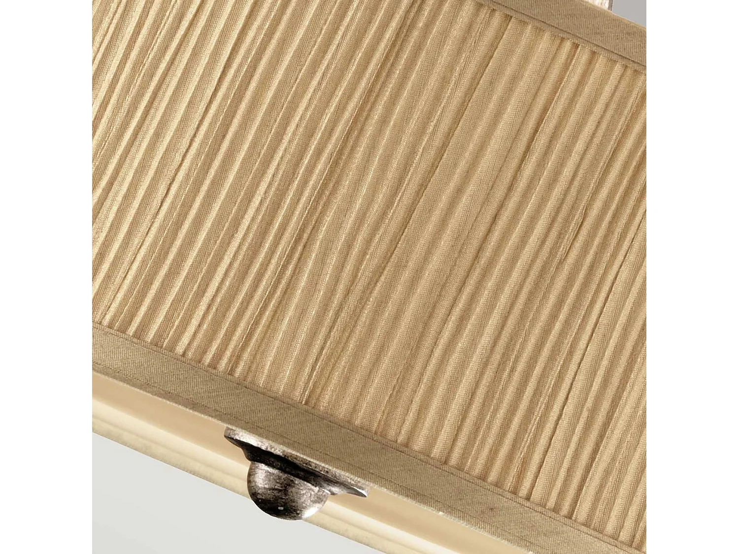 Lampadario Contemporaneo Abbey Acciaio Sabbia Argentata 3 Luci E27