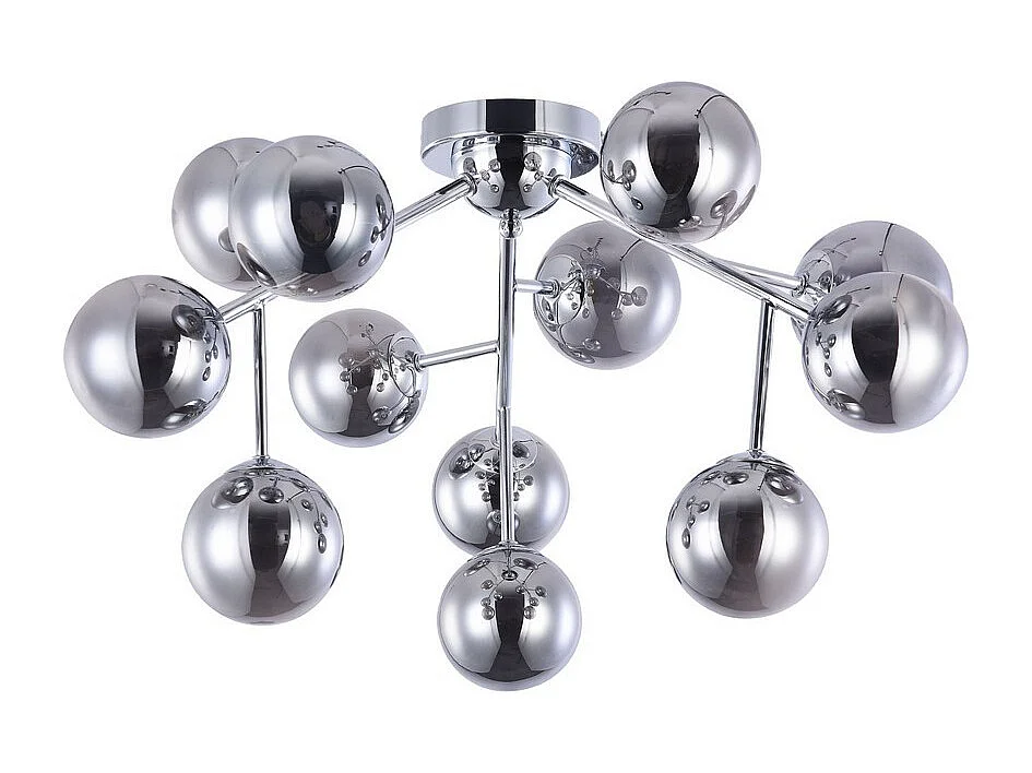 Dallas Lampada da soffitto semi-incasso Cromata, 12 luci, G9