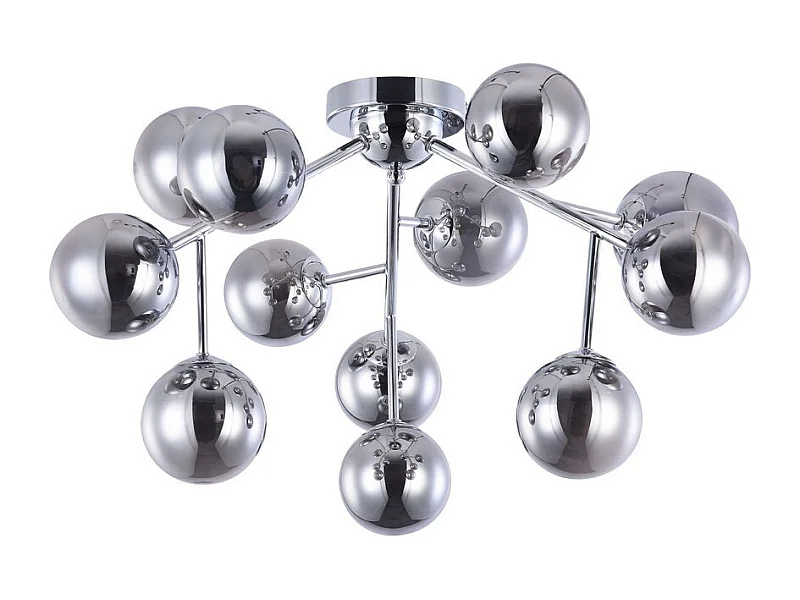 Dallas Lampada da soffitto semi-incasso Cromata, 12 luci, G9