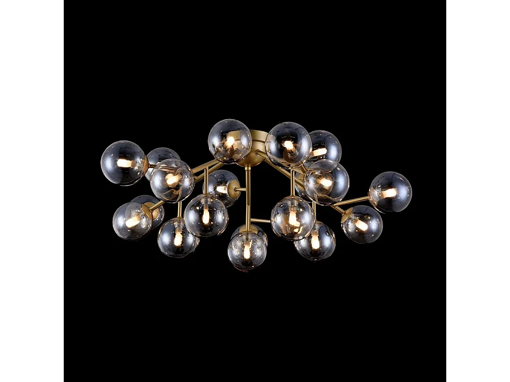 Dallas Halbbündige Deckenleuchte Gold, 20 Licht, G9