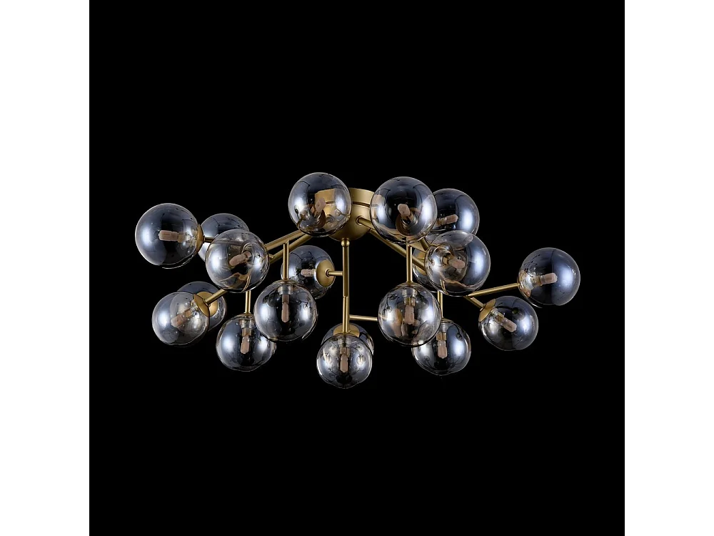 Dallas Halbbündige Deckenleuchte Gold, 20 Licht, G9