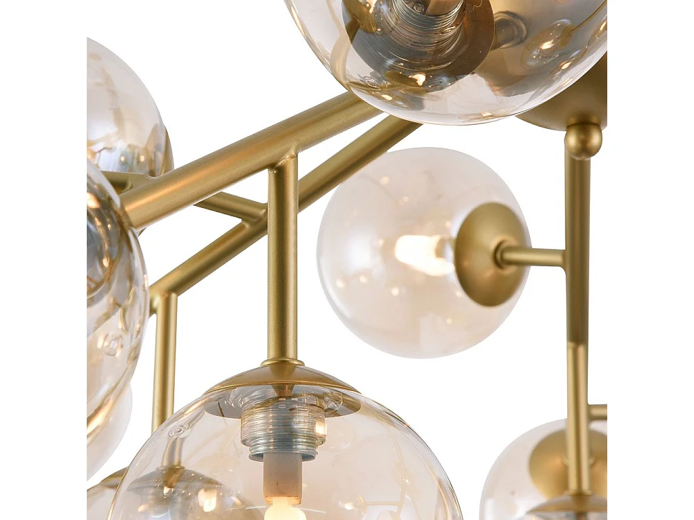 Dallas Halbbündige Deckenleuchte Gold, 20 Licht, G9