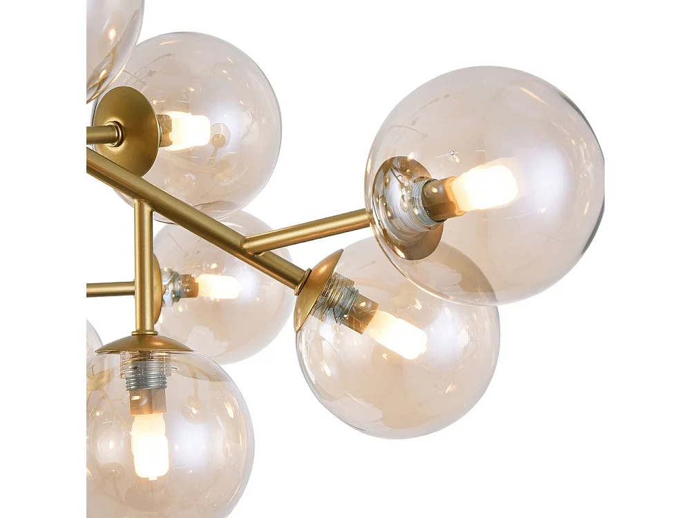 Dallas Halbbündige Deckenleuchte Gold, 20 Licht, G9