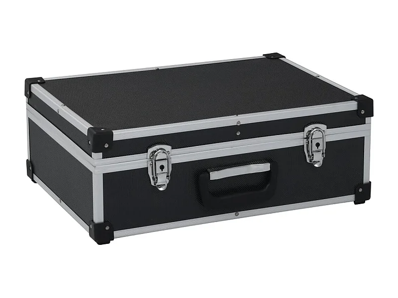 Caixa de ferramentas caixa de ferramentas caixa de ferramentas carrinho de ferramentas armazenamento de arquivos portáteis 46 x 33 x 16 cm preto 02_0003269