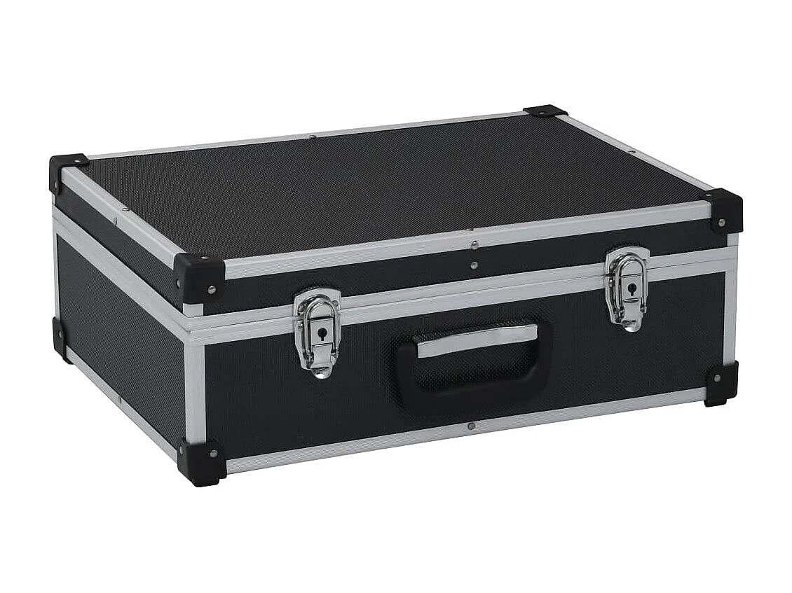 Caixa de ferramentas caixa de ferramentas caixa de ferramentas carrinho de ferramentas armazenamento de arquivos portáteis 46 x 33 x 16 cm preto 02_0003269