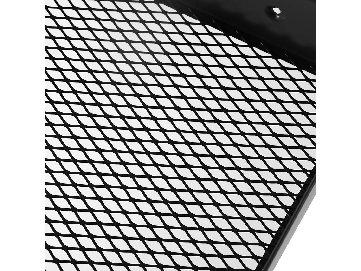 Carro de servicio con ruedas 3 cestas de acero 78,5 x 46 x 35 cm negro 03_0006800