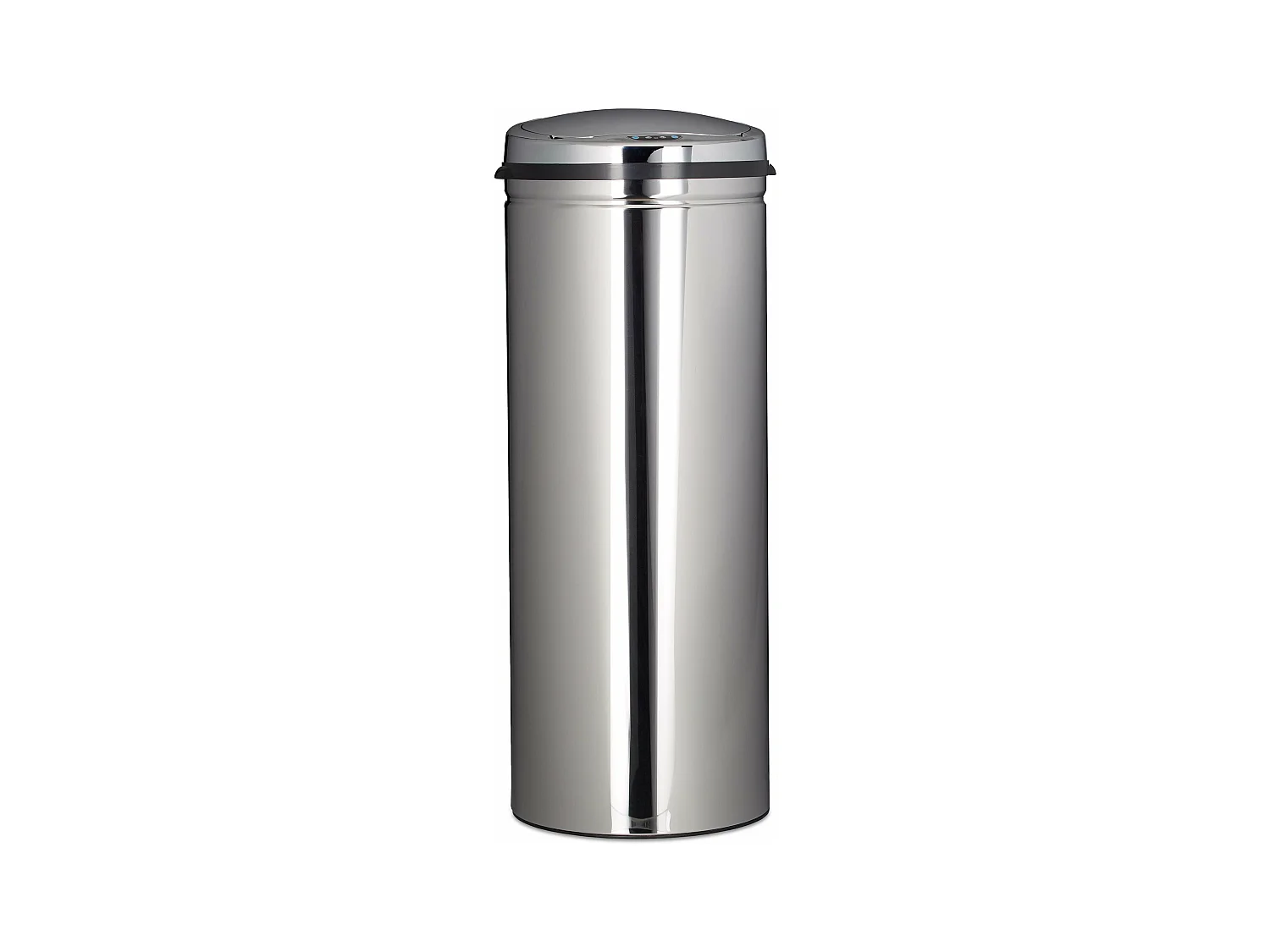 Poubelle cuisine en inox métal argenté 30 x 30 x 80 cm 13_0002329