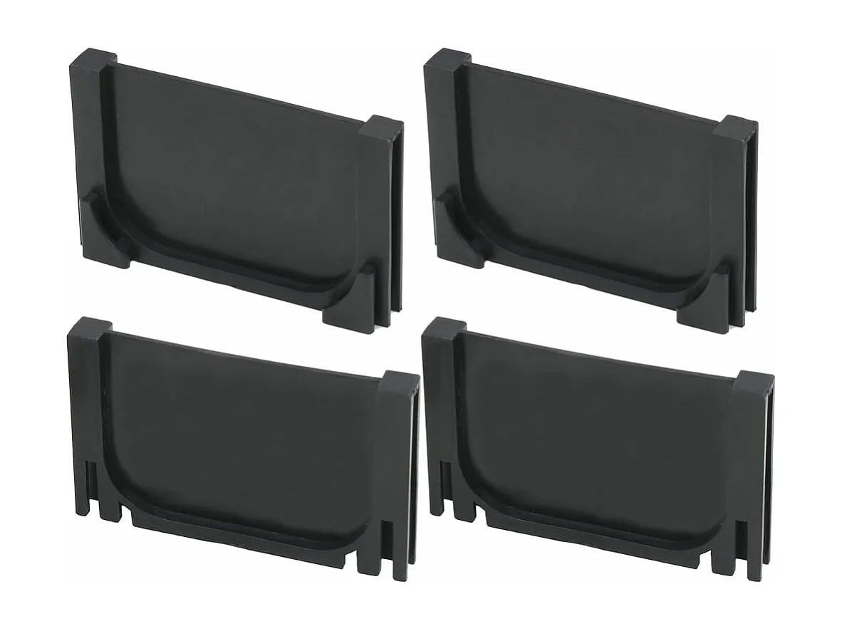 Canale di drenaggio 2 pezzi plastica 2 m 02_0002992