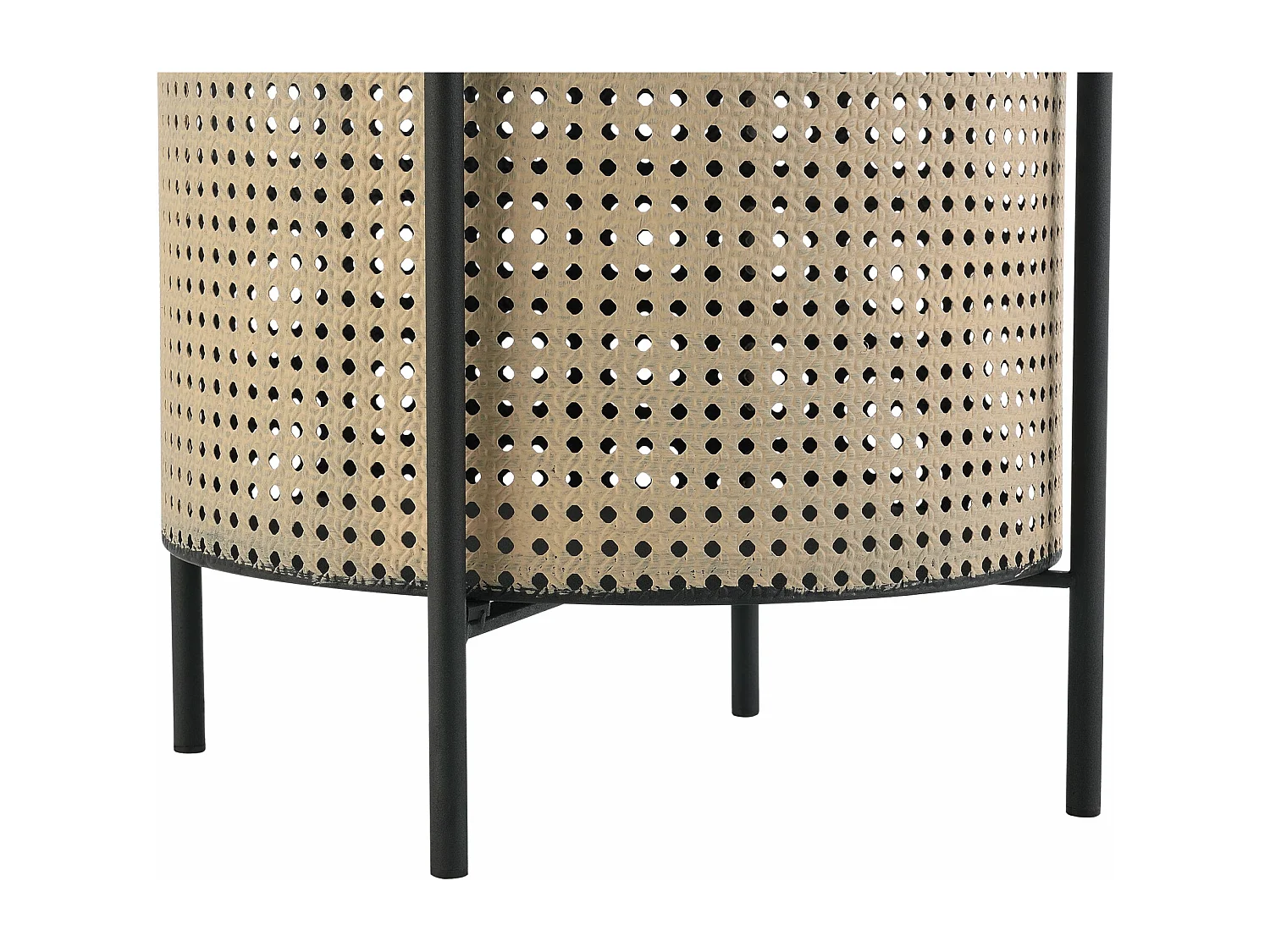 Mesa de centro com tampo removível 40 x 35cm preto areia 03_0008523