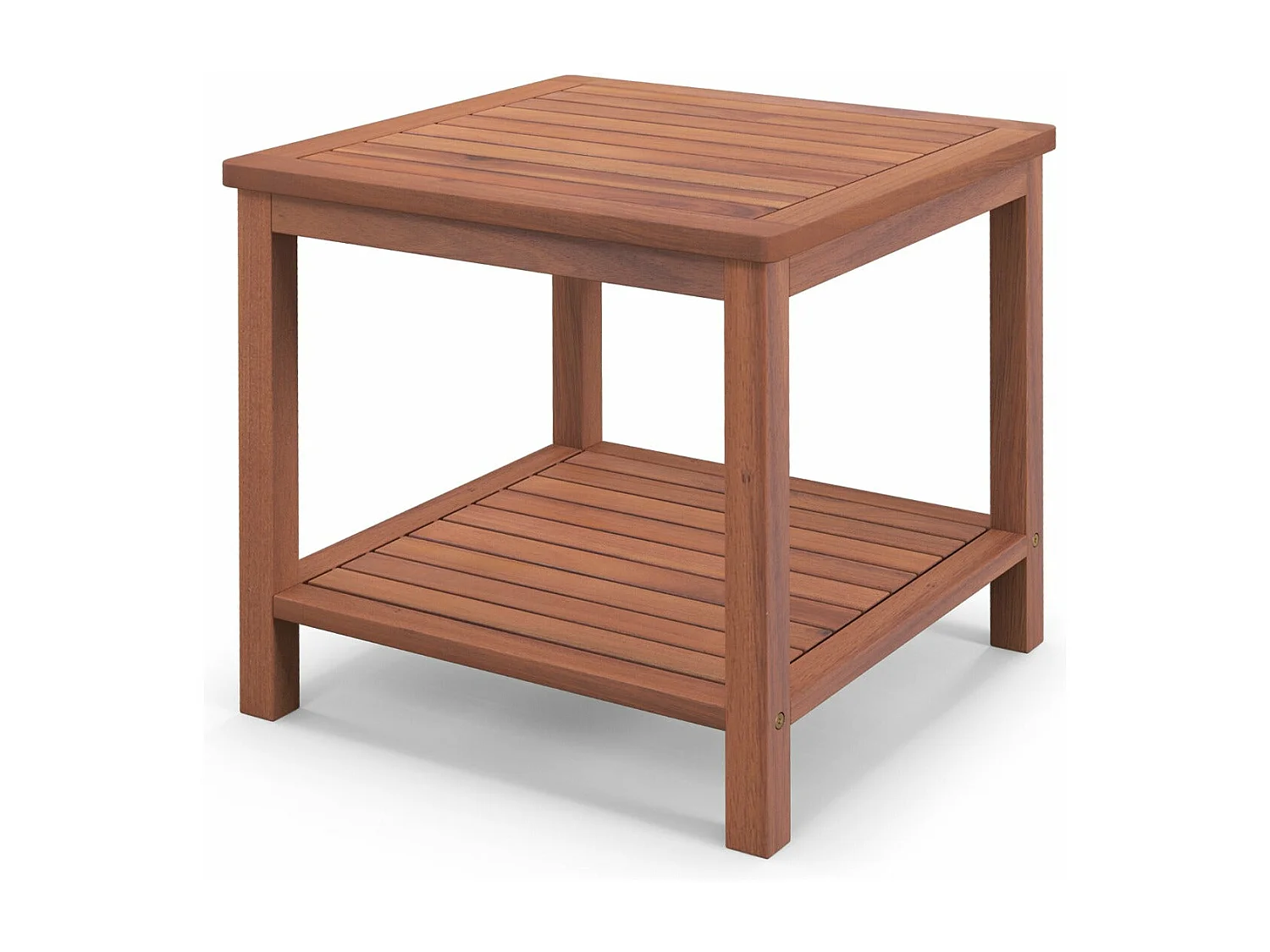 Table d'appoint en bois bois marron 45 x 45 x 45 cm 20_0009367