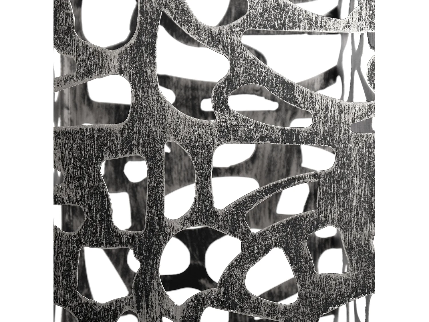 COLONNE Enza Métal argent antique