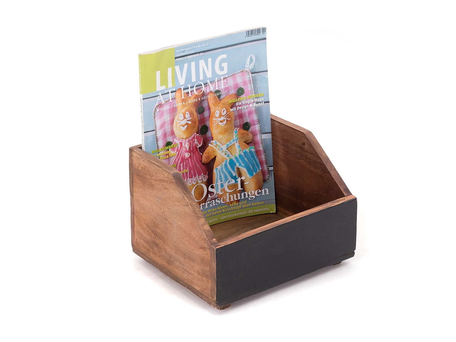 ORGANISATEUR DE BUREAU Livre Bois de mahogany, avec tableau écrivable couleurs naturelles